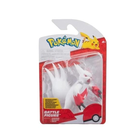 NEW Jazwares Pokemon Battle Figure Feature Zangoose 3" Figure Wave 18 2024 - Picture 1 of 1